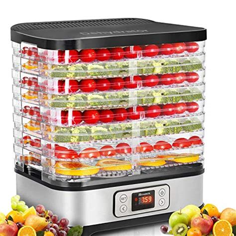 fruits dryer machine|Food Dehydrator Machine, with Fruit Roll Sheet + 8 Trays.